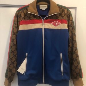 GUCCI Technical Zip-up Track Jacket